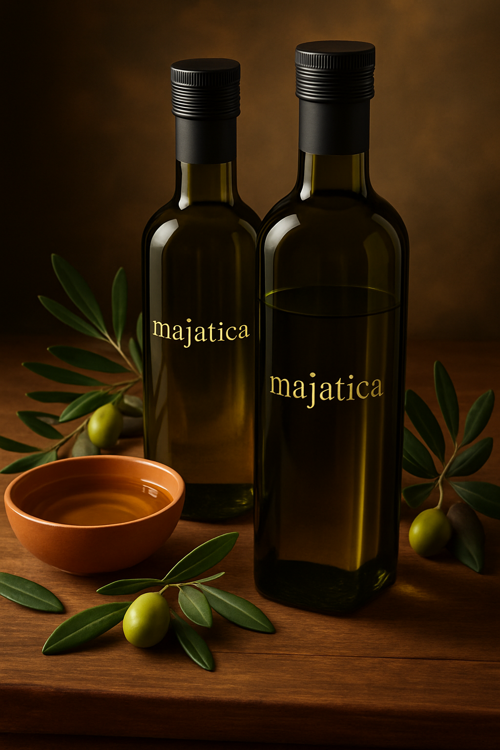 Oleificio con banco degustazione