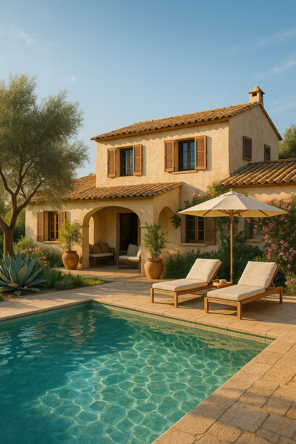 Soggiorno luminoso di una casa vacanza